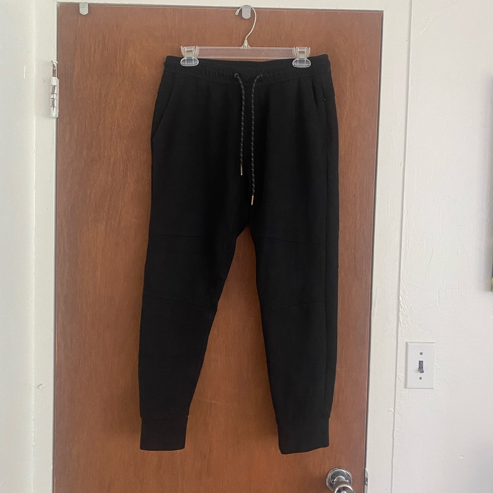 A&E Black Jogger Sweatpants